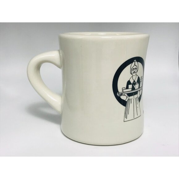Vintage Mom's Cafe Salina Utah Heavy Coffee Diner Mug Restaurant Ware Classic - Picture 4 of 7